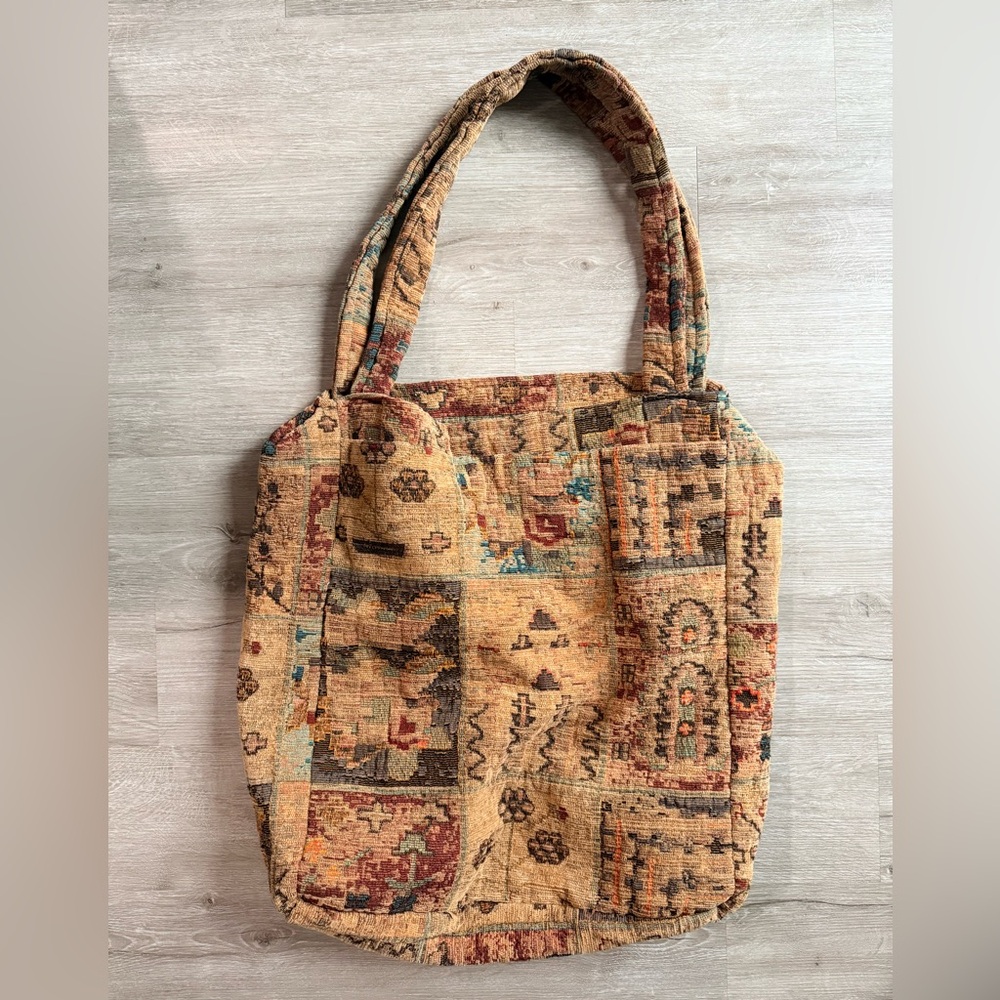 Handmade artisan Bohemian Patchwork XL Tote Bag